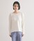 【WEB・一部店舗限定】クルーネックコットンニットプルオーバー