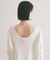 【WEB・一部店舗限定】クルーネックコットンニットプルオーバー