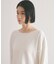 【WEB・一部店舗限定】クルーネックコットンニットプルオーバー