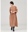 【WEB・一部店舗限定】フィブリルボリュームスリーブワンピース