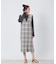 ブライトチェックワンピース