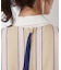ツートーンストライプチュニック