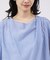ドレープボウタイブラウス