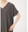 【WEB・一部店舗限定】Vネックワンピース