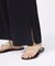 レーヨンストレッチサイドスリットニットパンツ