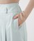 ハイウエストコットンワイドパンツ