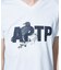 APTP 半袖 Vネック Tシャツ