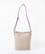 SOEUR/ポーチ付きバケツショルダーBAG