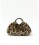 SOEUR/レザー×ファーハンドBAG
