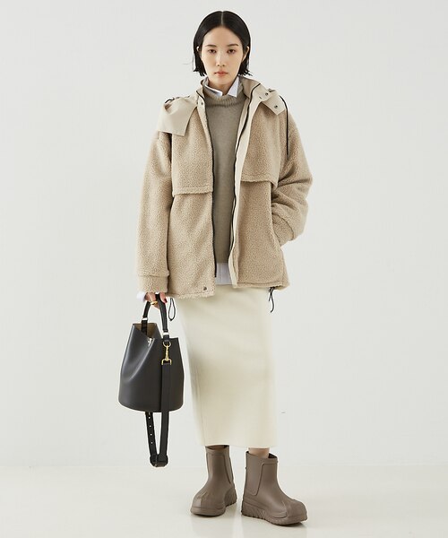 VACHEMENT】ボアブルゾン｜デザインワークスのアウトレット通販｜三井