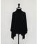 タートルネックポンチョ