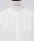 コットンボイルギャザースリーブシャツ