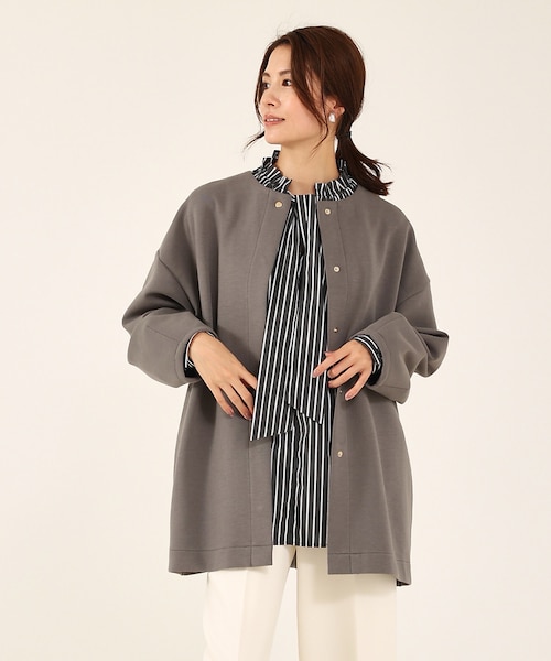 ⭐︎スノーボール⭐︎2021AW ダブルモッサリバーフーディーコート　36 ⭐︎スノーボール⭐︎2021AW ダブルモッサリバーフーディー