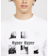 【Hyaper Hyper】プリント 半袖Tシャツ
