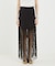 【TEURN STUDIO】Mini Fringe Skirt／フリンジスカート