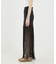 【TEURN STUDIO】Mini Fringe Skirt／フリンジスカート