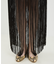 【TEURN STUDIO】Mini Fringe Skirt／フリンジスカート