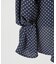 ドットプリントブラウス