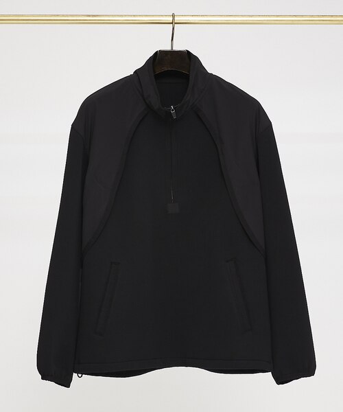 セットアップ対応/WEB別注品】ダンボール ハーフジップ アノラック