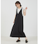 【大人のいちまんワンピ】クールタッチサテンキャミジャンスカ