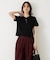 シャーリングボーダーTシャツ
