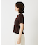 シャーリングボーダーTシャツ