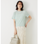 シャーリングボーダーTシャツ