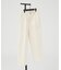 1タック コットン ワイドトラウザーズ / ワイドパンツ