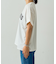 フロッキープリントTシャツ
