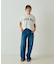フロッキープリントTシャツ