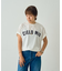 フロッキープリントTシャツ