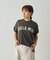 フロッキープリントTシャツ