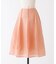 オーガンジーフレアスカート