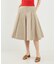 メモリーオックスフレアスカート