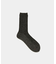 【babaco/ババコ】 Lurex Fine Ribbed Socks ラメリ