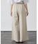 リネン調ワイドパンツ