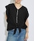 【一部店舗限定】後ろボタン3WAYブラウス