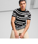 PUMA SQUAD STRIPE AOP TEE