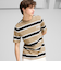 PUMA SQUAD STRIPE AOP TEE