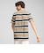 PUMA SQUAD STRIPE AOP TEE