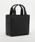 PU LOGO ROUND TOTE BAG