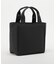 PU LOGO ROUND TOTE BAG