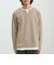 フェイクレイヤー ワッフル ロングスリーブ Tシャツ