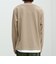 フェイクレイヤー ワッフル ロングスリーブ Tシャツ