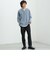 フェイクレイヤー ワッフル ロングスリーブ Tシャツ