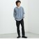 フェイクレイヤー ワッフル ロングスリーブ Tシャツ