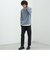 フェイクレイヤー ワッフル ロングスリーブ Tシャツ