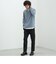フェイクレイヤー ワッフル ロングスリーブ Tシャツ