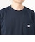 コーヒー刺繍 ポケット Tシャツ（接触冷感）