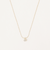 三日月ピアス × ネックレス セット（セットアイテム）